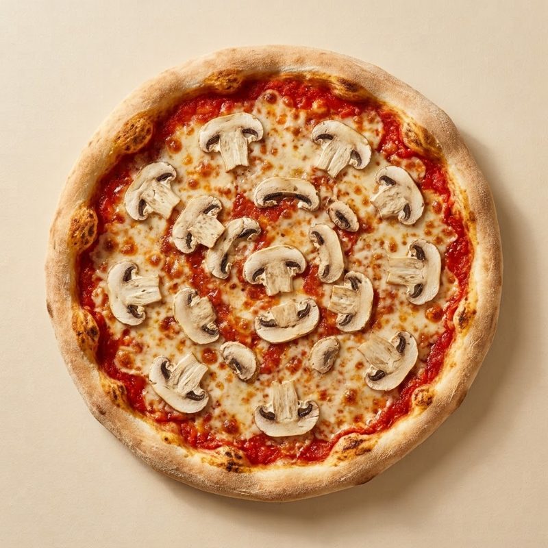 Mushroom Magic, Pizza Funghi: Champignons, Benno’s Pizza Seevetal