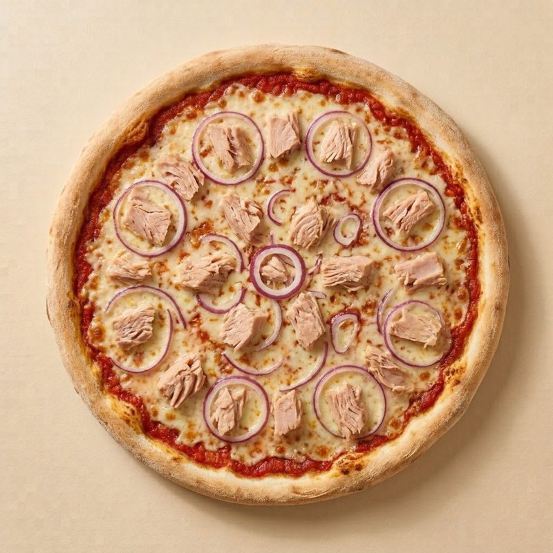 Captain Tuna, Pizza Tonno: Thunfisch, Zwiebeln, Benno’s Pizza Seevetal